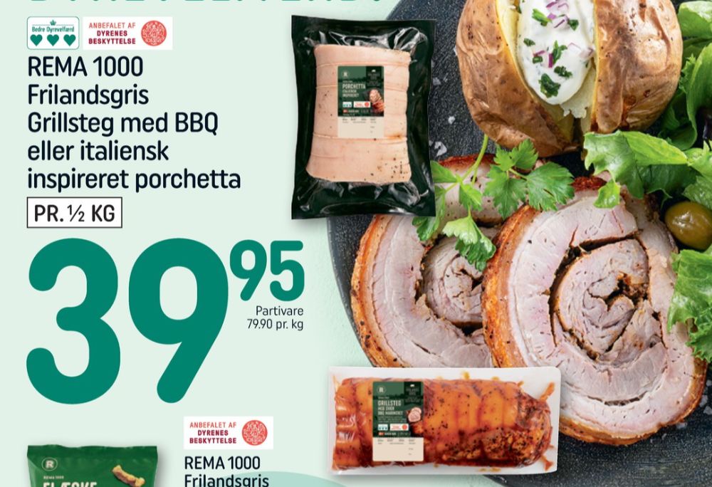 Rema 1000, Grillsteg