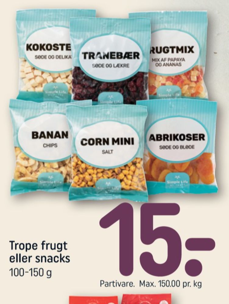 Trope, Tranebær