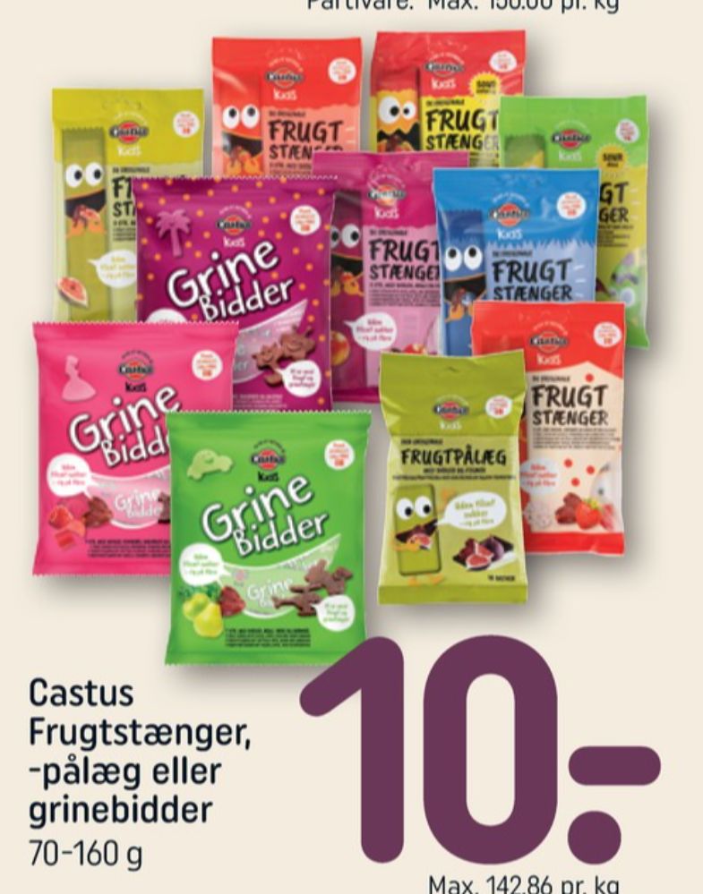 Castus Grinebidder, Hindbær Rabarber & Rødbede