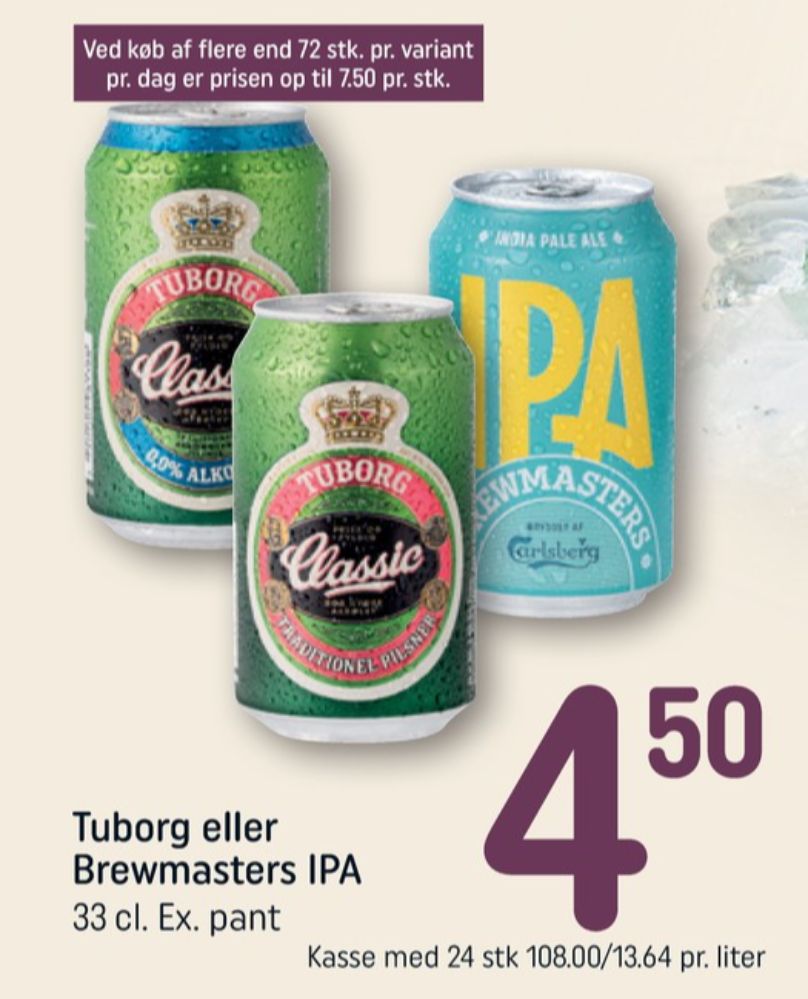 Tuborg Classic 0,0, Øl - Alkoholfri
