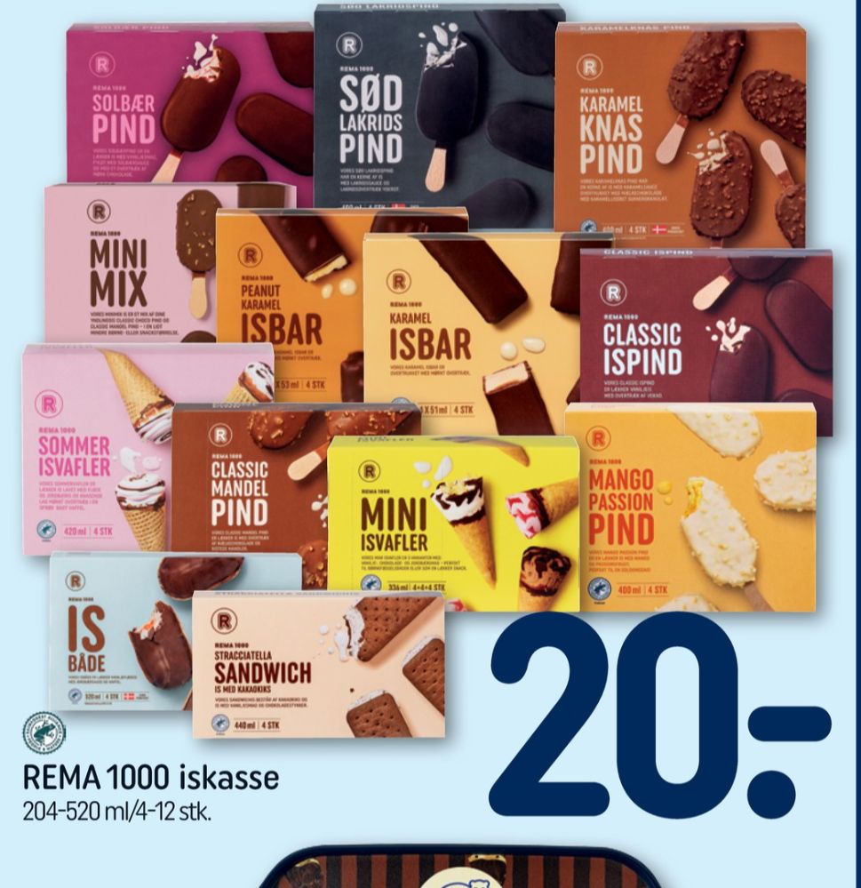Rema 1000, Mini Isvafler
