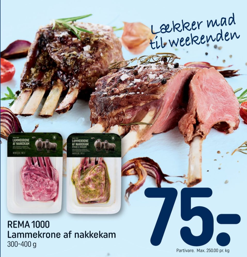 Rema 1000, Lammekrone