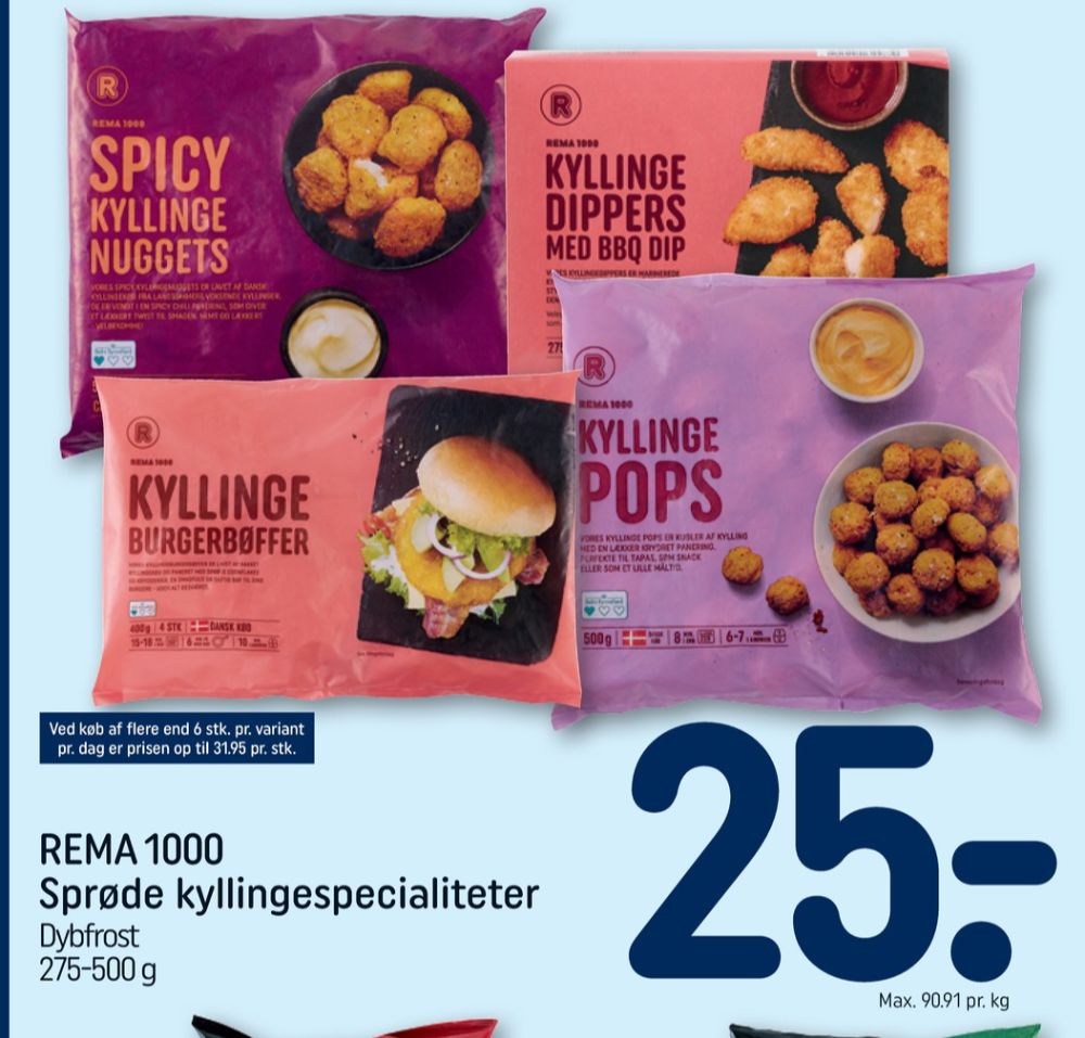 Rema 1000, Kyllingepops