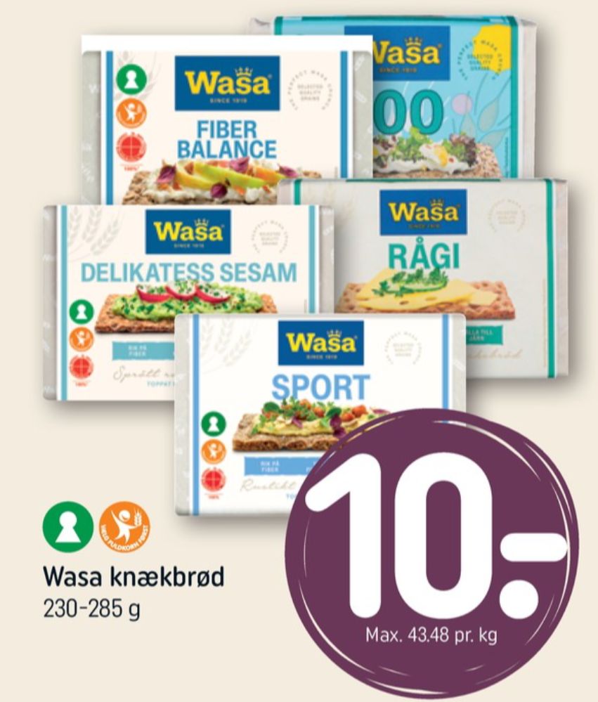 Wasa, Delikatesse Sesam knækbrød