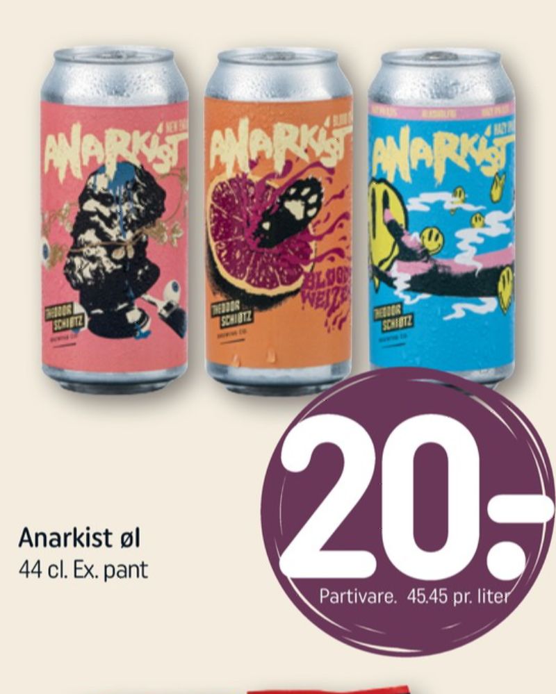 Anarkist Hazy IPA, Øl - Alkoholfri