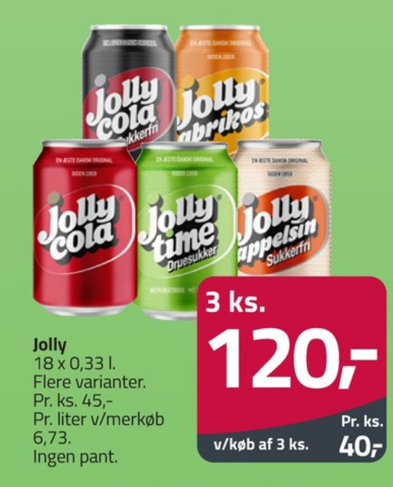 Jolly, Cola 18 pk.