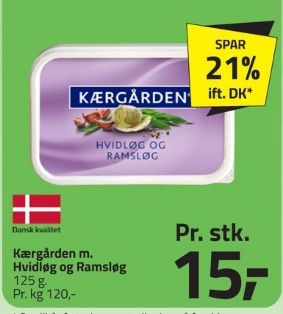 Kærgården, Smørbar Hvidløg & Ramsløg