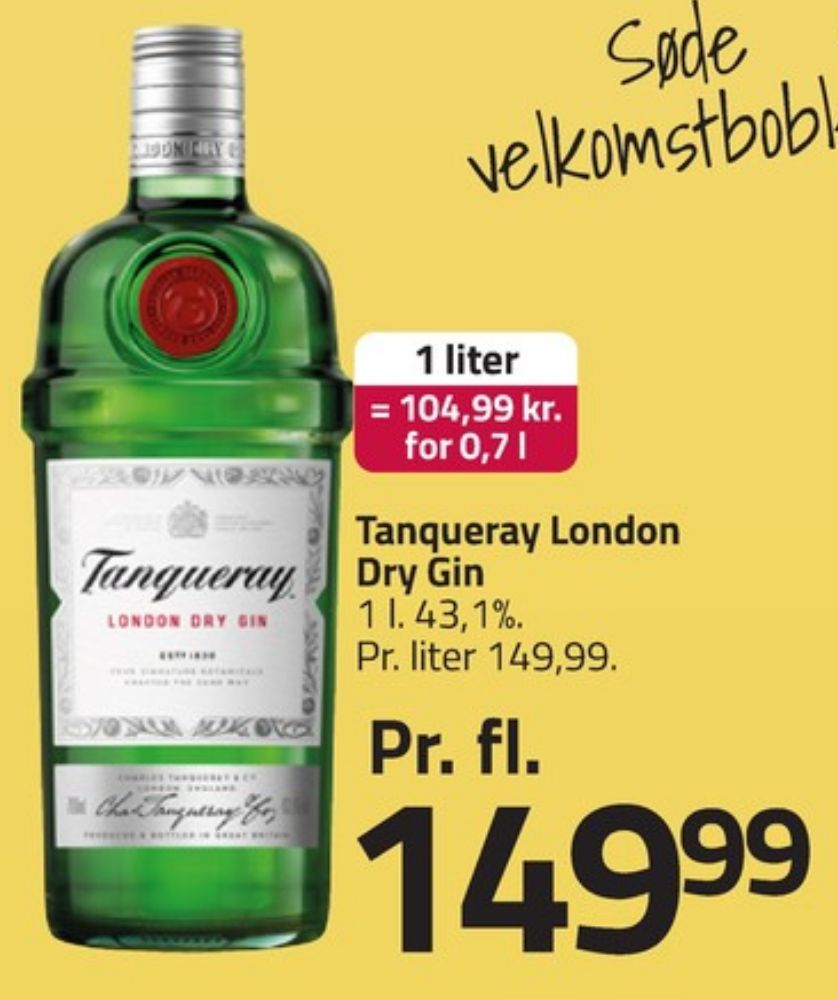 Tanqueray London Dry, Gin