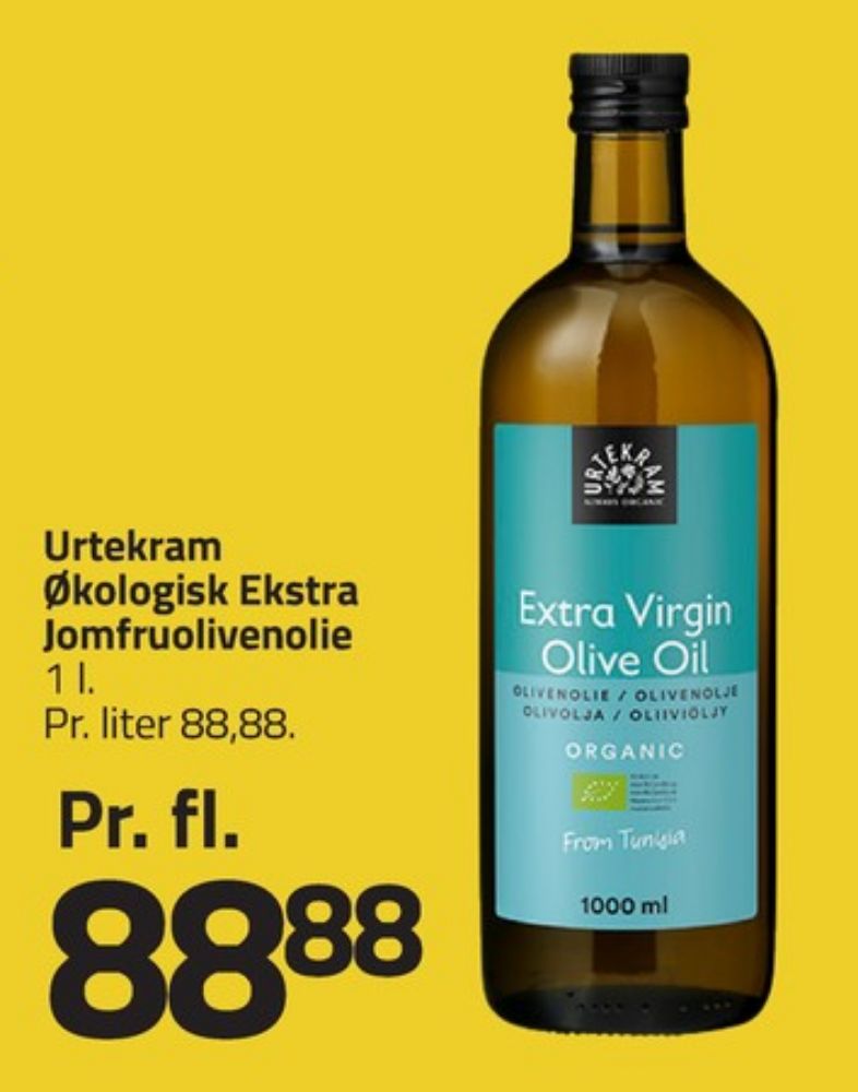 Urtekram, Olivenolie