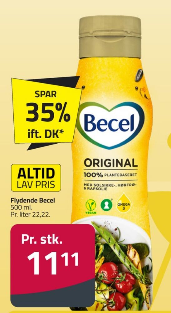 Becel, Margarine - flydende original