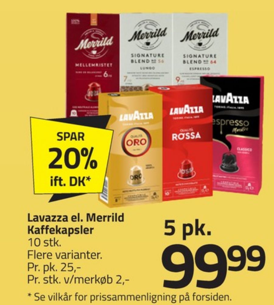 LavAzza Qualita Oro, Kaffekapsler