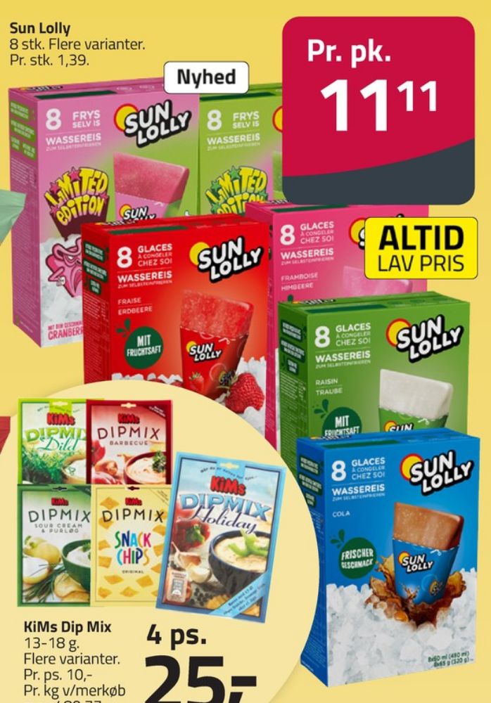 Sun Lolly, Is frys selv - Jordbær