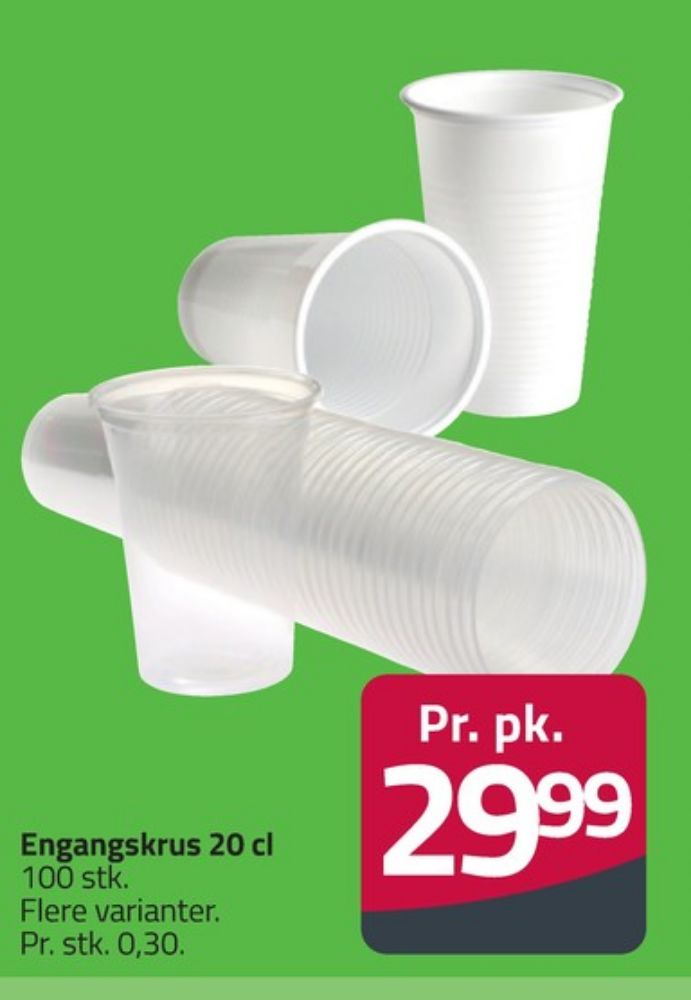Engangsbæger