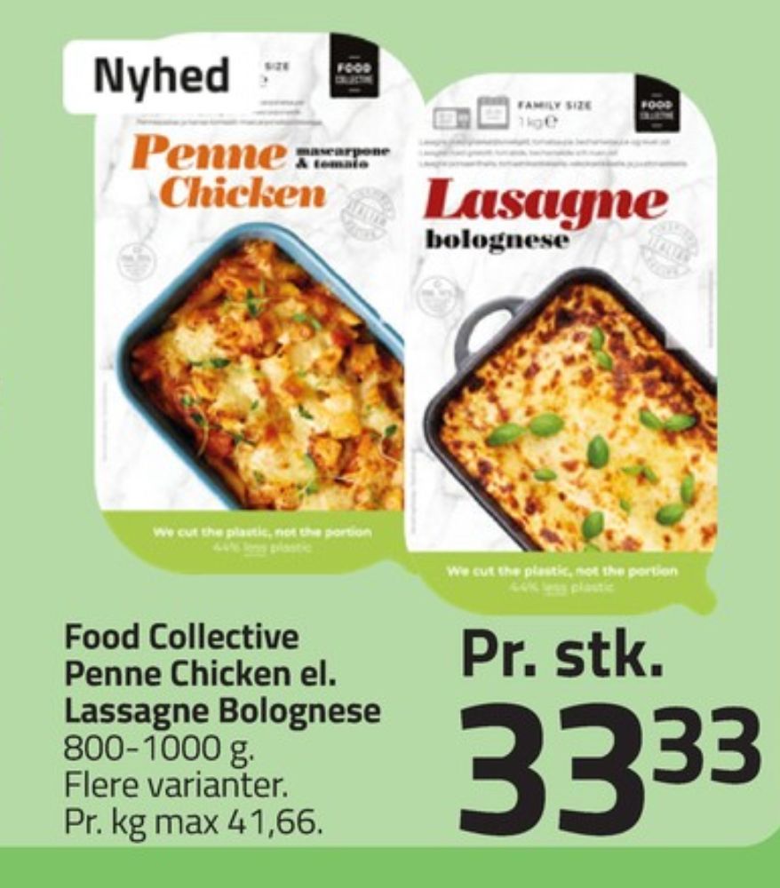 Food Collective, Lasagne