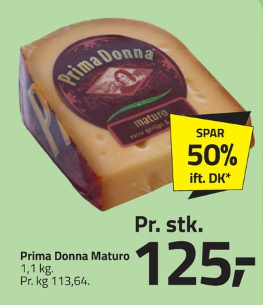 Prima Donna, Specialost Rød Lagret
