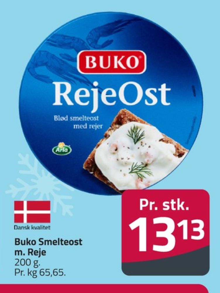 Buko Smelte, Smøreost Rejeost