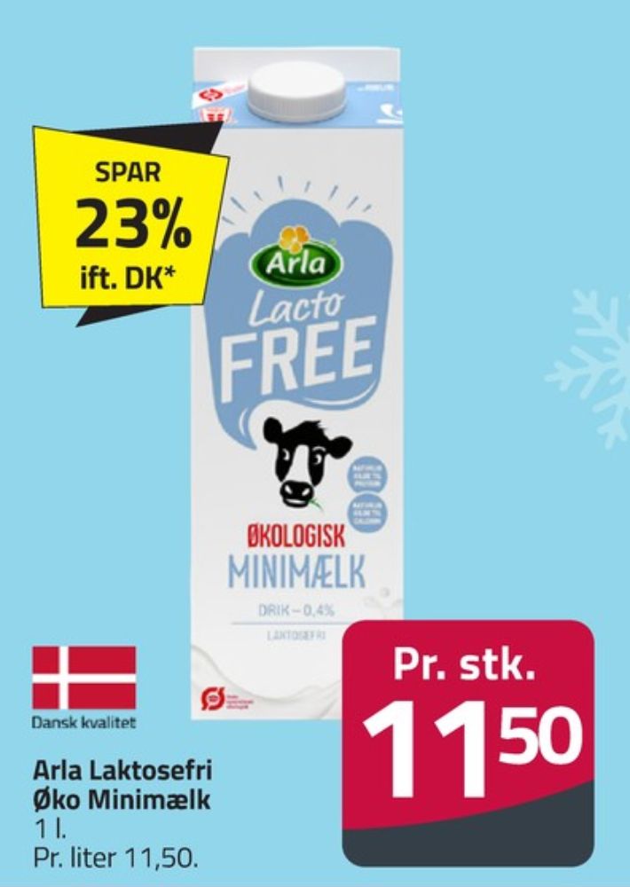 Arla Lacto FREE, Minimælk