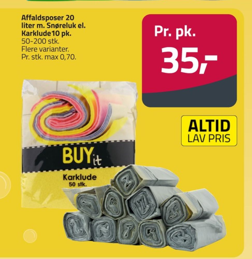 BUYit, Affaldsposer