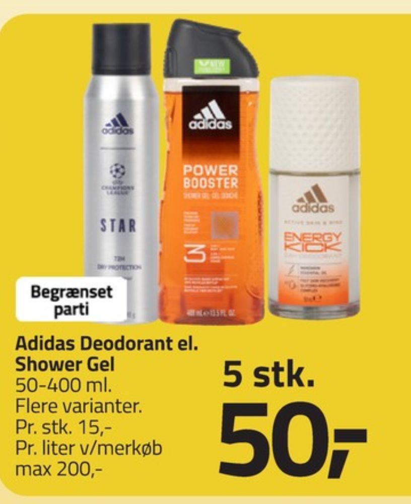 Adidas, Deospray