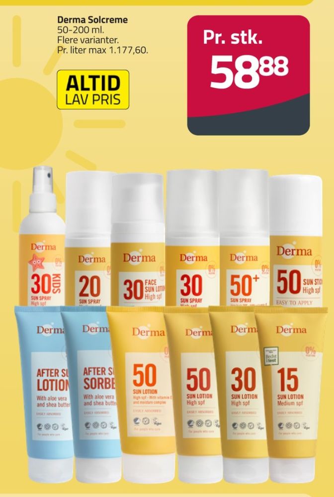 Derma Sun, Aftersun