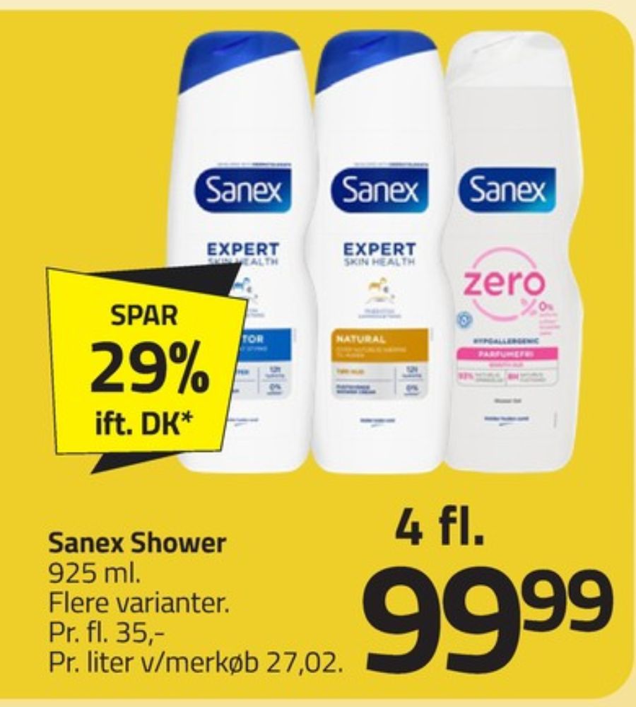 Sanex, Bodyshampoo