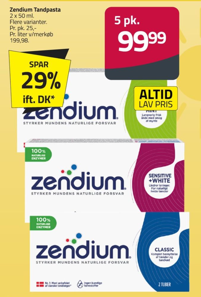 Zendium, Tandpasta