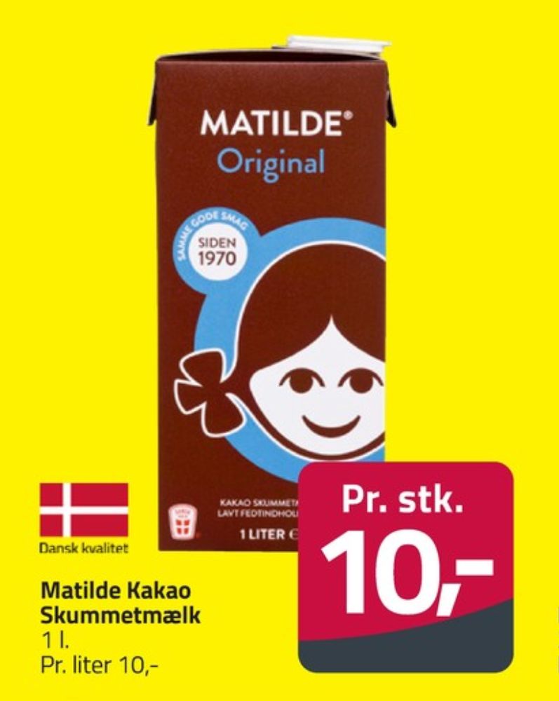 Matilde, Kakaomælk