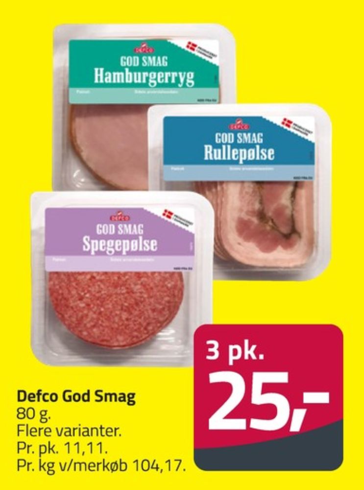 Defco, Hamburgerryg
