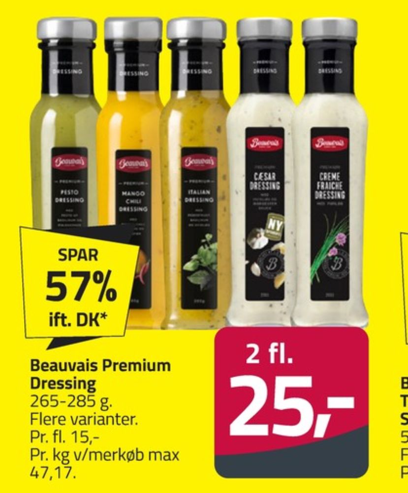 Beauvais Premium, Creme Fraiche Dressing