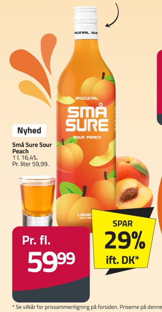 Små Sure, Shots Sour Peach