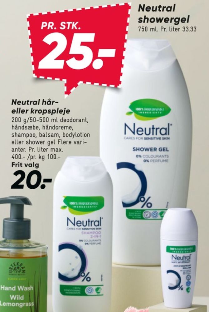 Neutral, Deo Roll-on