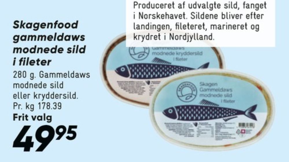 Skagenfood , Sild