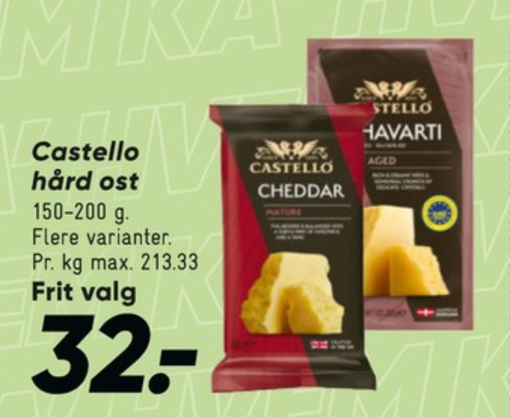 Castello, Havarti