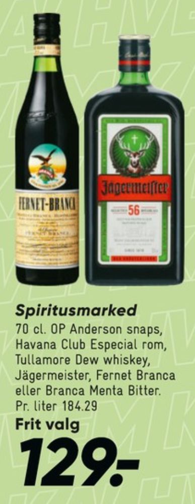 OP Anderson Original, Akvavit