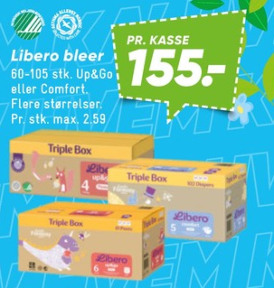 Libero Comfort, Bleer str 4 7-12 kg