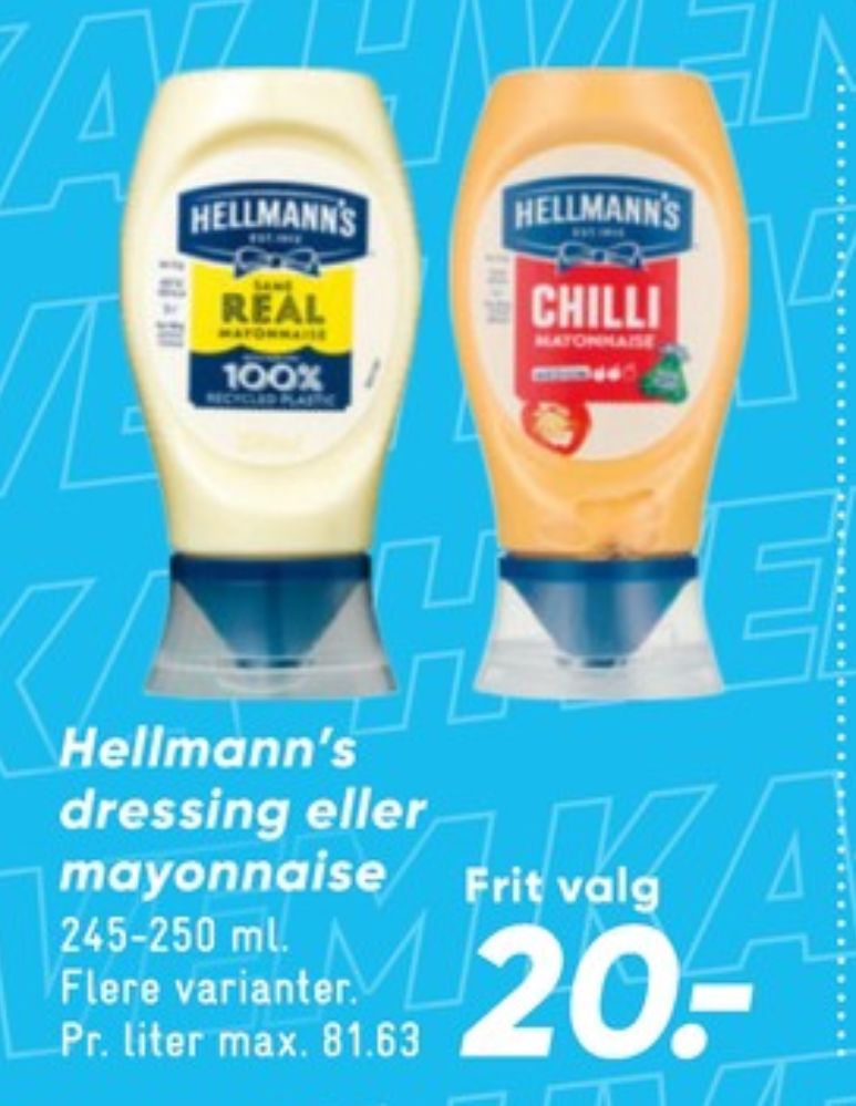 Hellmanns, Chili Mayonnaise