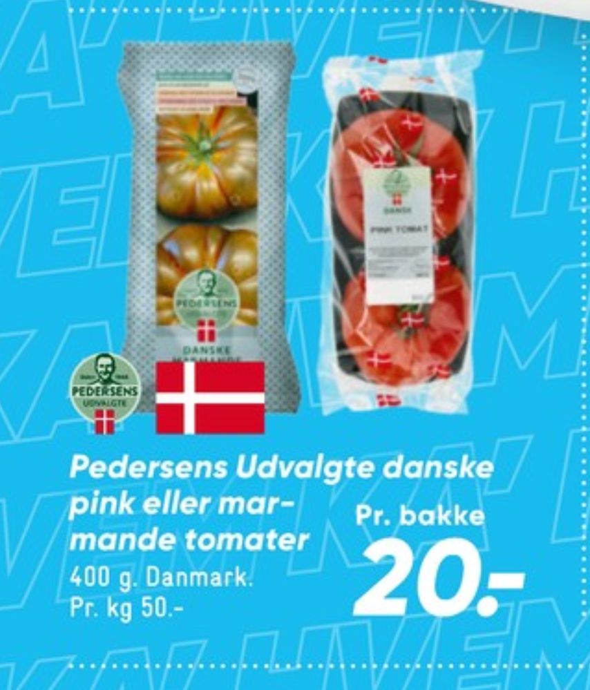 Pedersens Udvalgte, Tomater