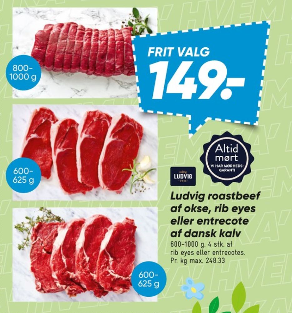 Salling Ludvig, Roastbeef