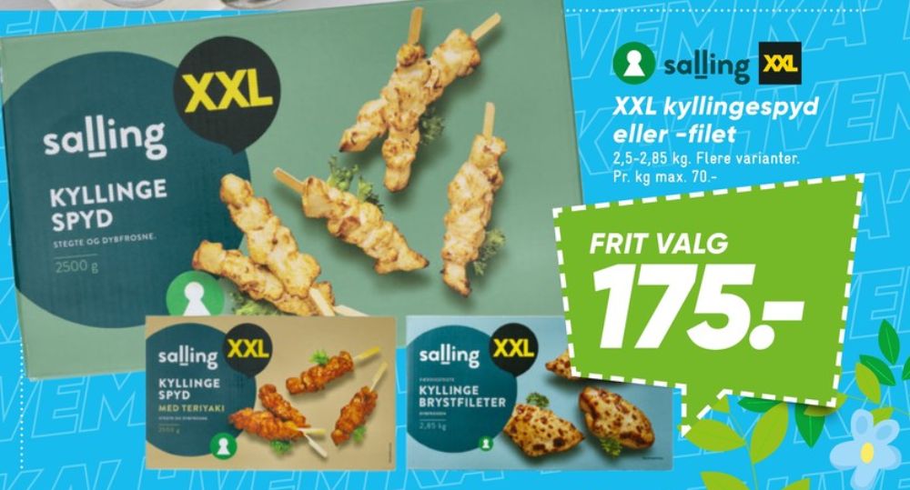 Salling, Kyllingebrystfilet