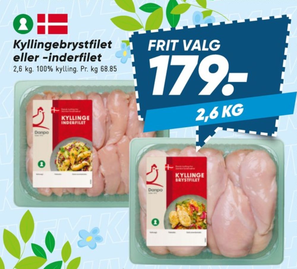 Danpo, Kyllingebrystfilet