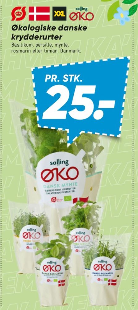 Salling ØKO, Krydderurter