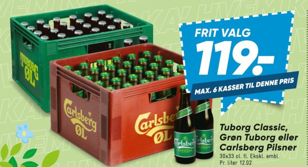 Carlsberg Pilsner, Øl