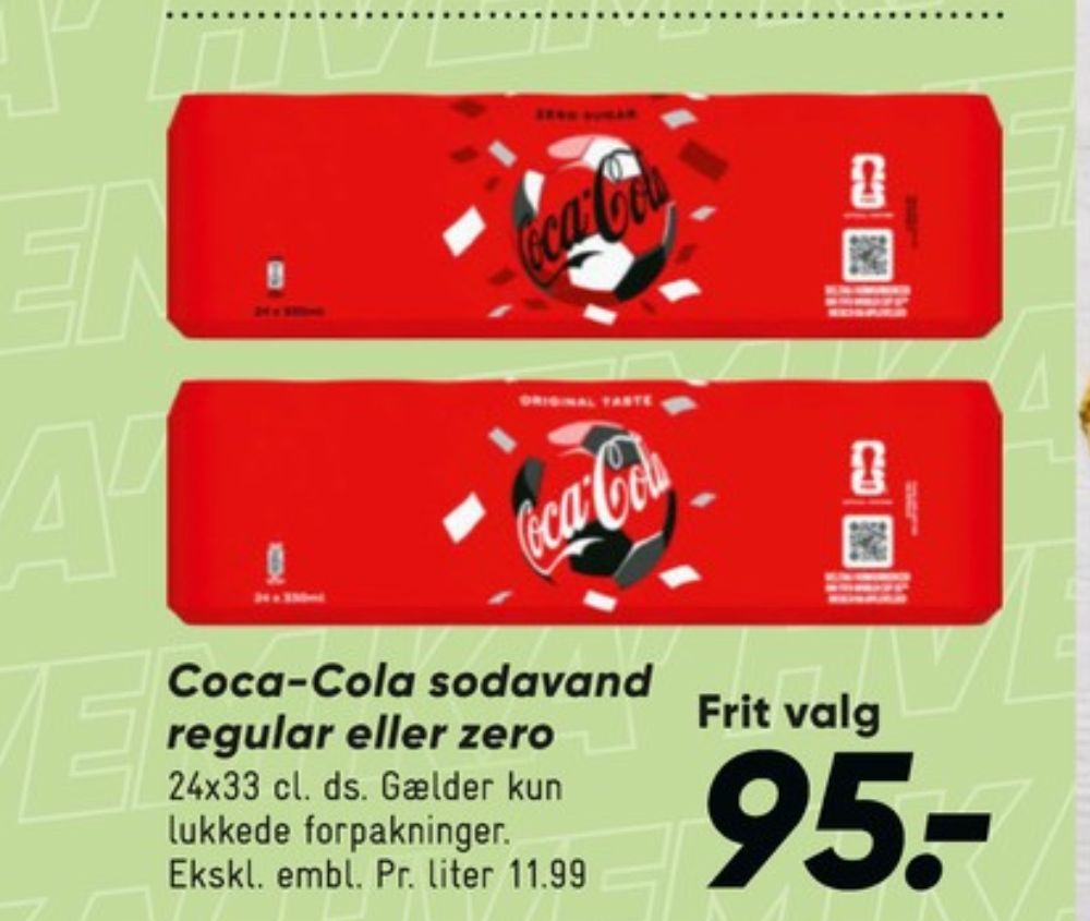 Coca Cola Zero, Cola 24 pk.
