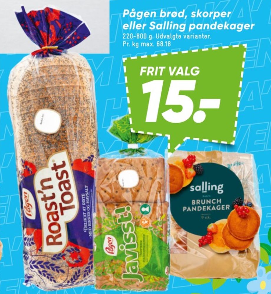 Pågen, Skorper
