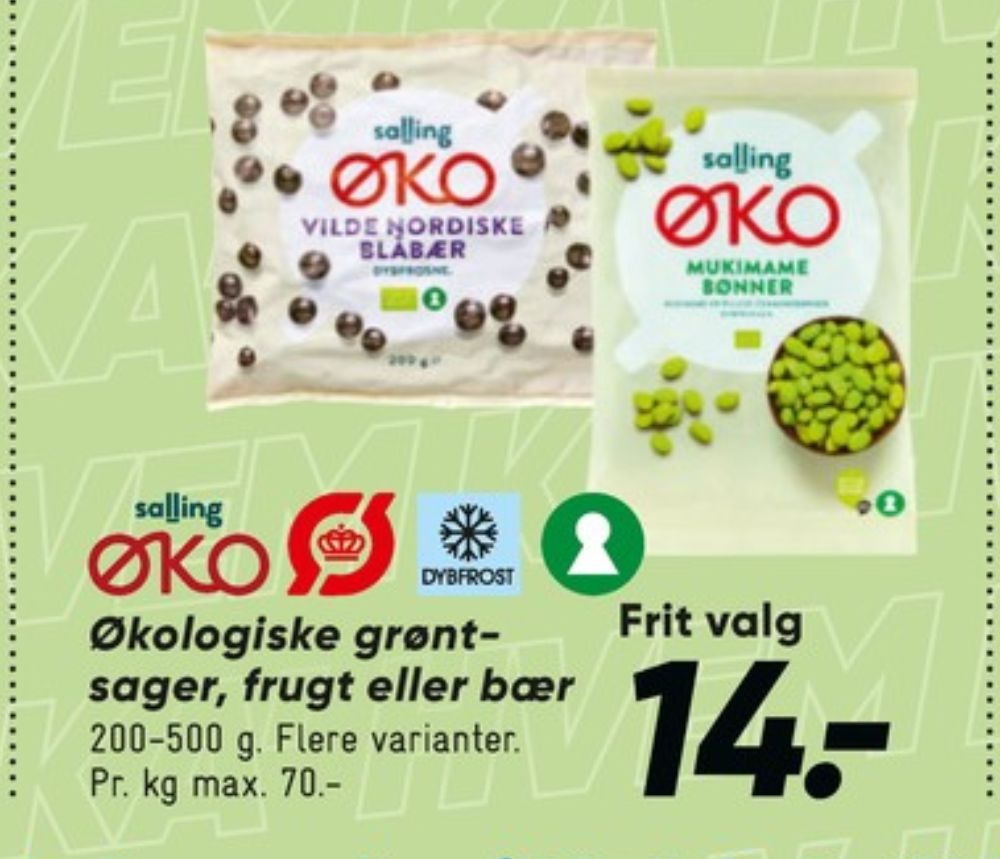 Salling ØKO, Vilde Nordisk Blåbær