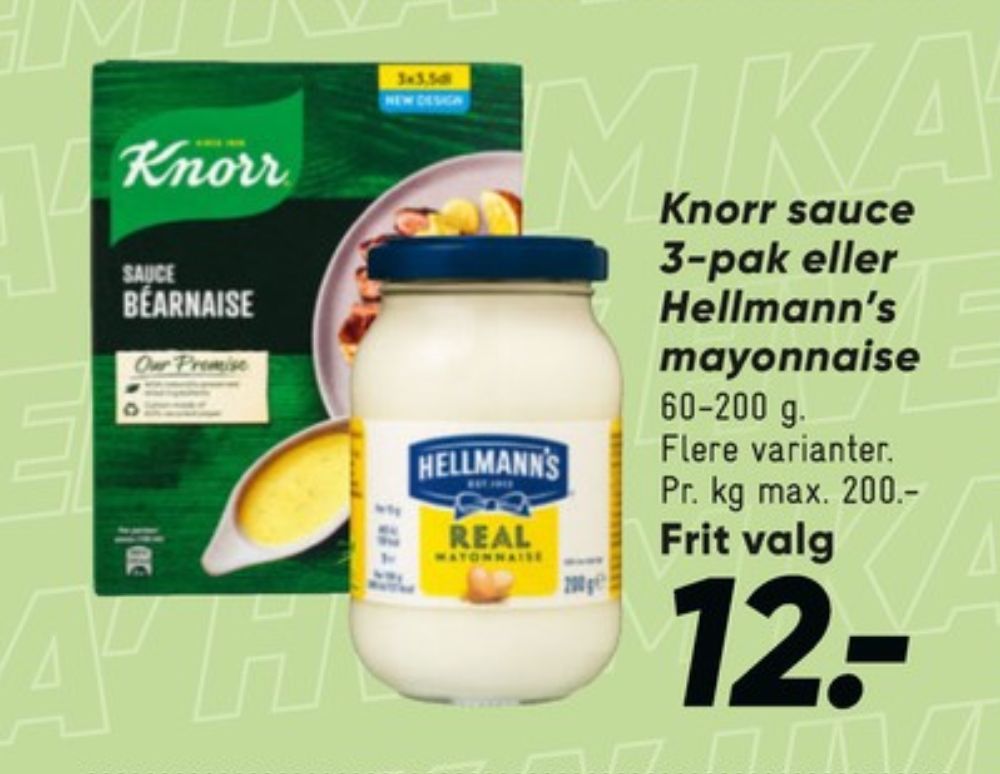 Knorr, Bearnaisesauce