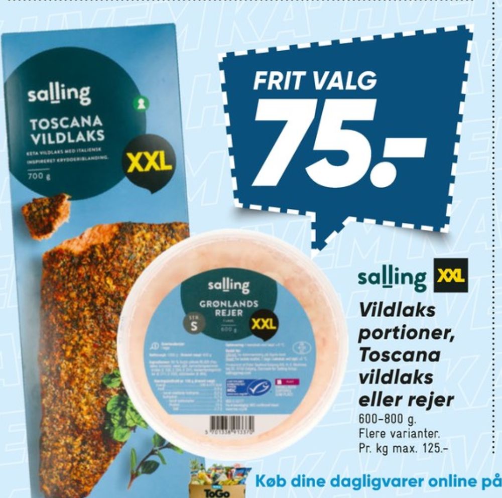 Salling, Laks