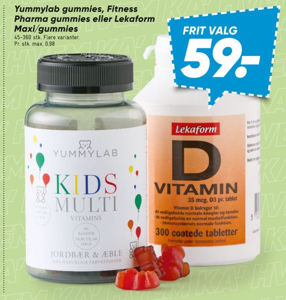 Fitness Pharma, Mineraler