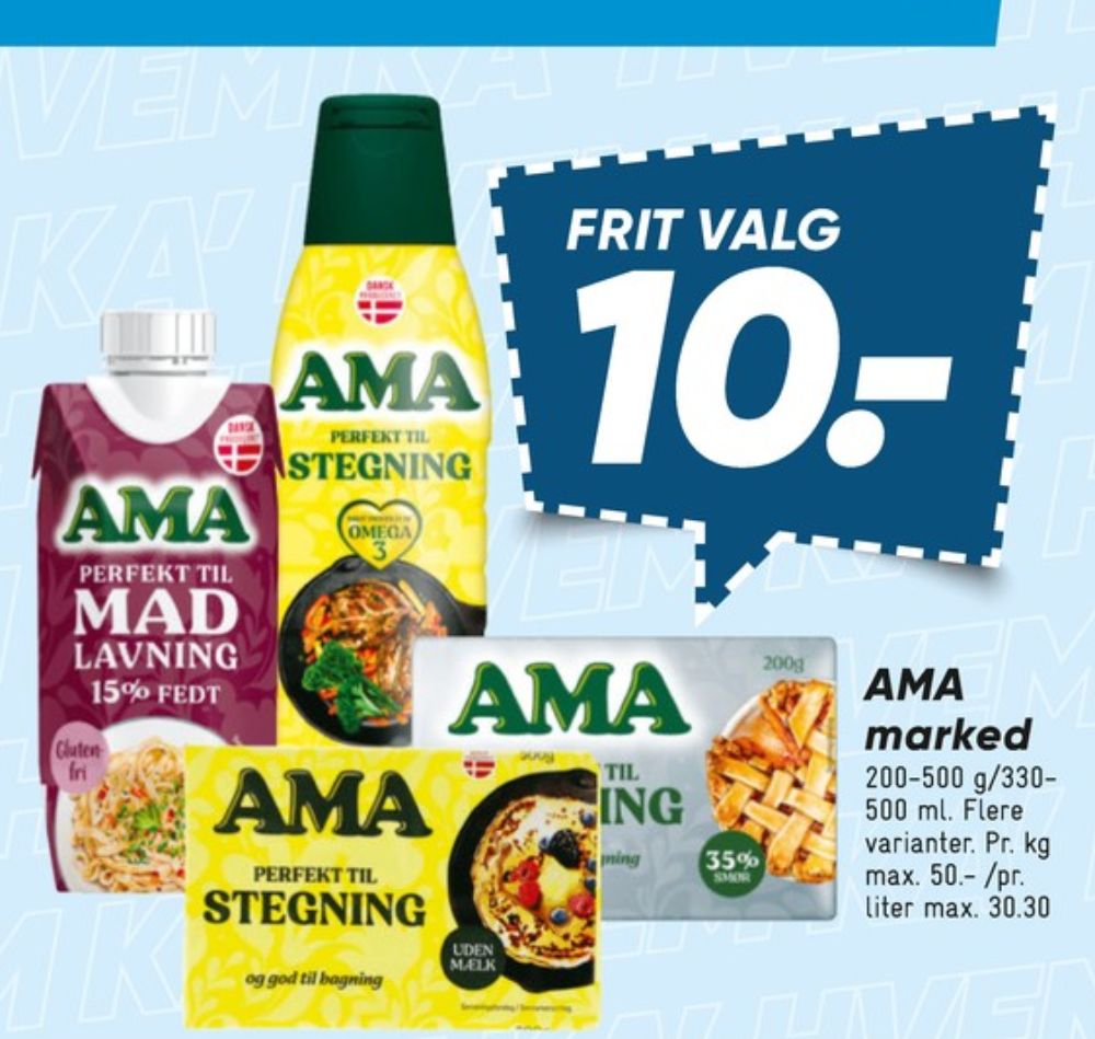 Ama, Margarine - flydende original