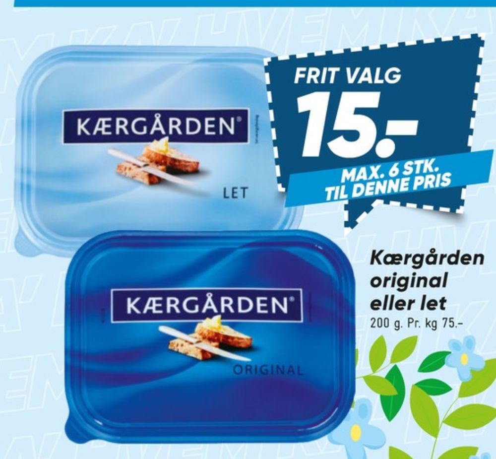 Kærgården, Smørbar